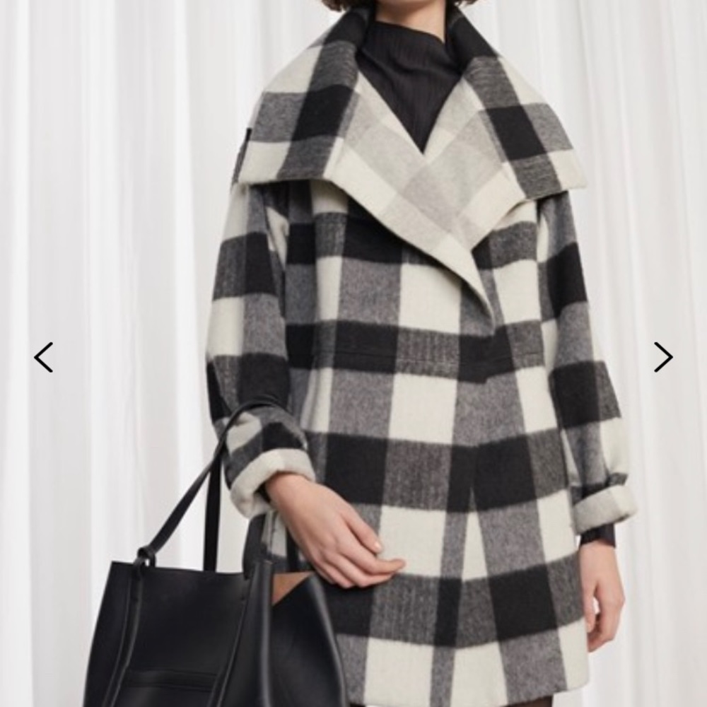 French Connection Jackie Wide Collar Coat